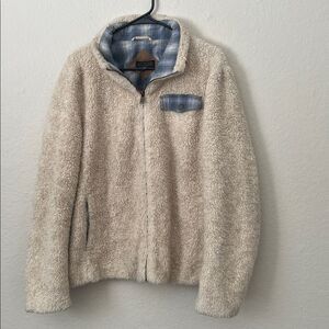 Pendleton Women's Woolen Mills Sherpa Full Zip Jacket in Size XL